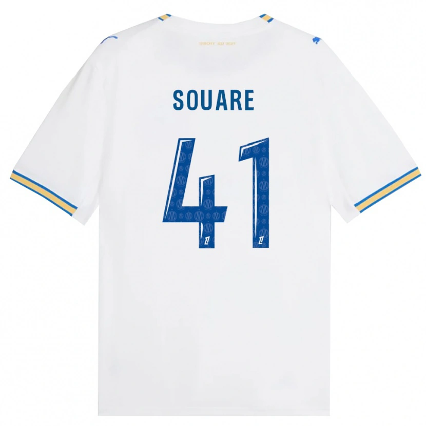 Danxen Män Cheick Souare #41 Dodgerblå Vit Hemmatröja Matchtröjor 2026/27 Tröjor T-Tröja