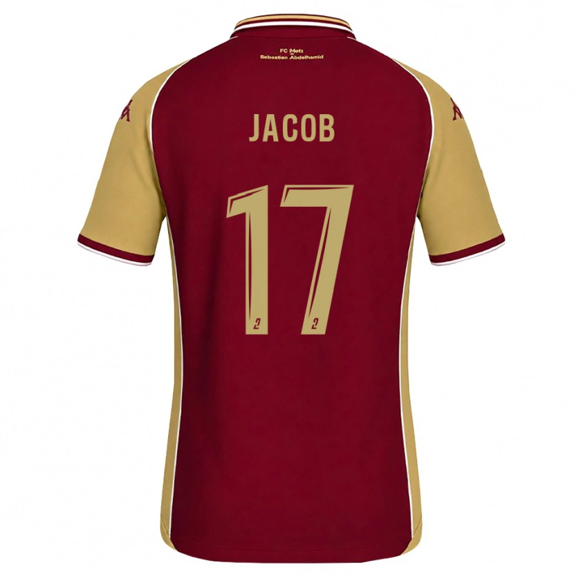 Danxen Män Lisa Jacob #17 Guldbrun Mörkröd Hemmatröja Matchtröjor 2026/27 Tröjor T-Tröja