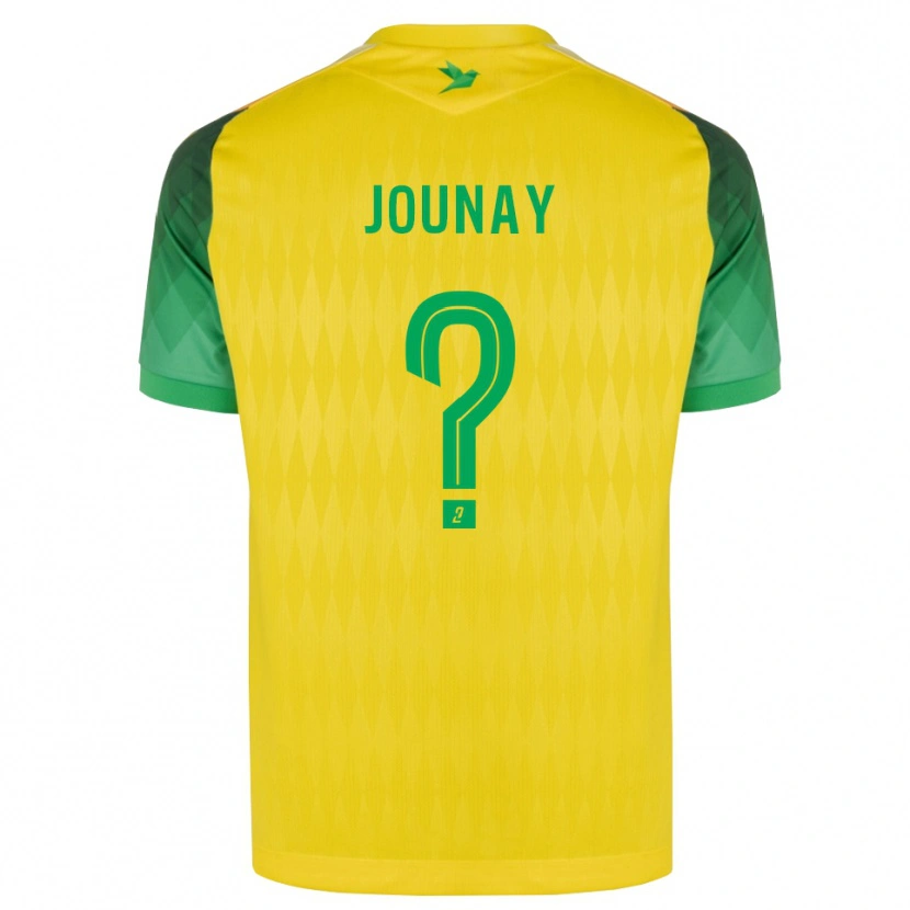 Danxen Män Alix Jounay #0 Gul Grön Röd Hemmatröja Matchtröjor 2026/27 Tröjor T-Tröja