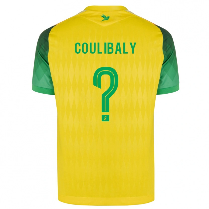 Danxen Män Dylan Coulibaly #0 Gul Grön Röd Hemmatröja Matchtröjor 2026/27 Tröjor T-Tröja