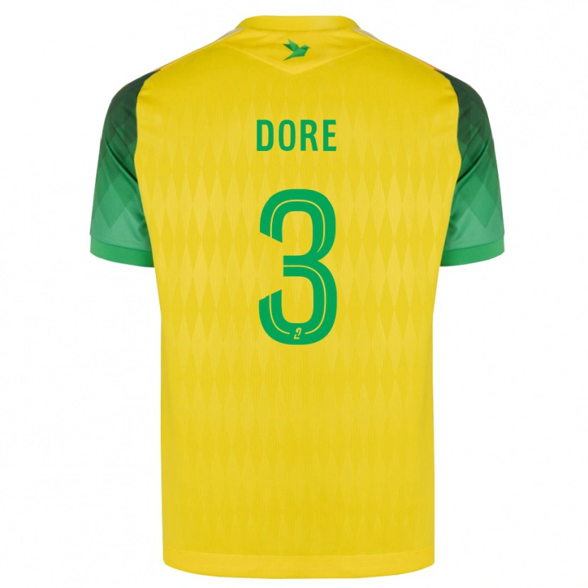 Danxen Män Louis Dore #3 Gul Grön Röd Hemmatröja Matchtröjor 2026/27 Tröjor T-Tröja