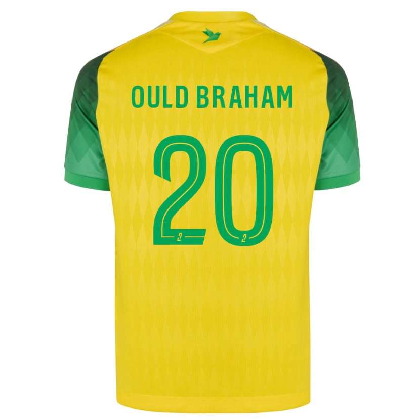 Danxen Män Amira Ould Braham #20 Gul Grön Röd Hemmatröja Matchtröjor 2026/27 Tröjor T-Tröja