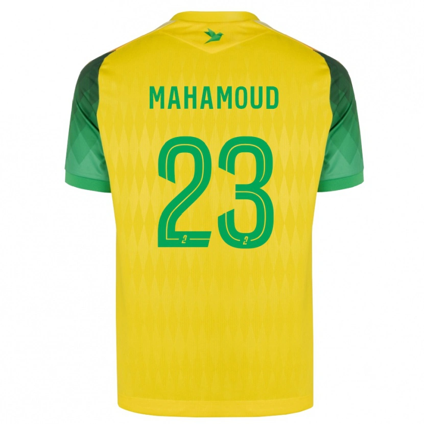 Danxen Män Adel Mahamoud #23 Gul Grön Röd Hemmatröja Matchtröjor 2026/27 Tröjor T-Tröja