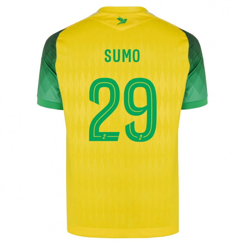 Danxen Män Eva Sumo #29 Gul Grön Röd Hemmatröja Matchtröjor 2026/27 Tröjor T-Tröja