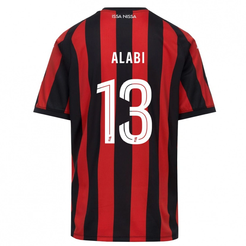 Danxen Män Kayyum Alabi #13 Röd Svart Vit Hemmatröja Matchtröjor 2026/27 Tröjor T-Tröja