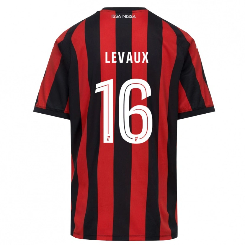 Danxen Män Lana Levaux #16 Röd Svart Vit Hemmatröja Matchtröjor 2026/27 Tröjor T-Tröja