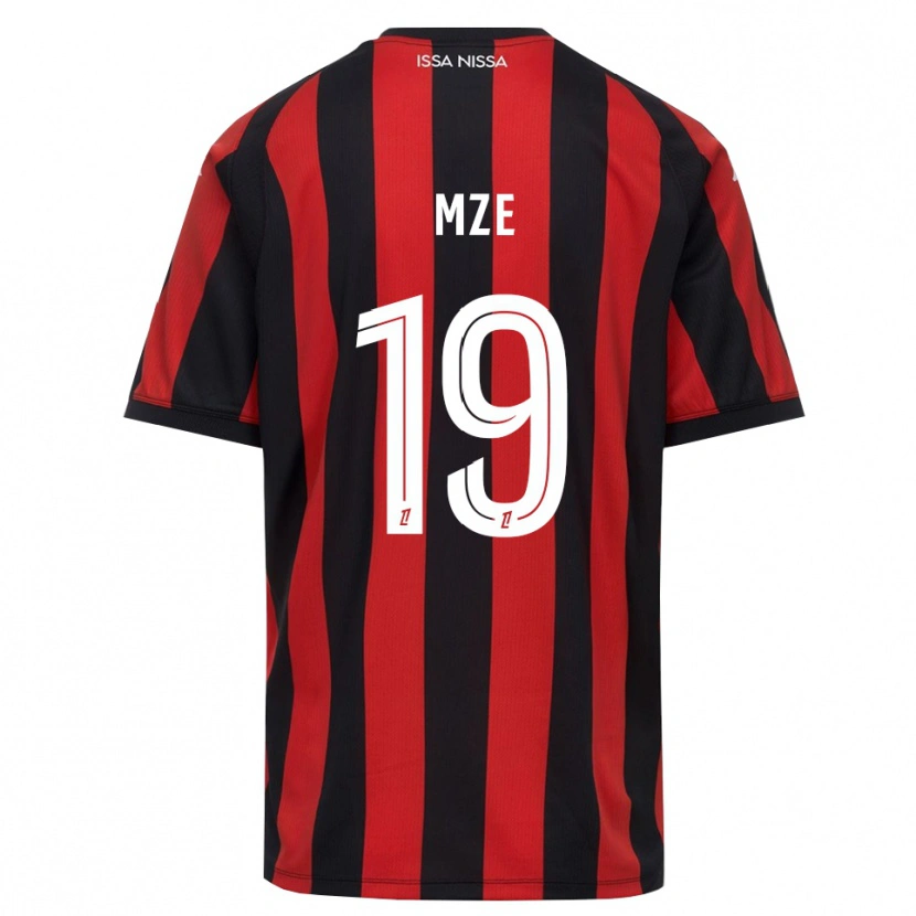 Danxen Män Yrma Mze Issa #19 Röd Svart Vit Hemmatröja Matchtröjor 2026/27 Tröjor T-Tröja