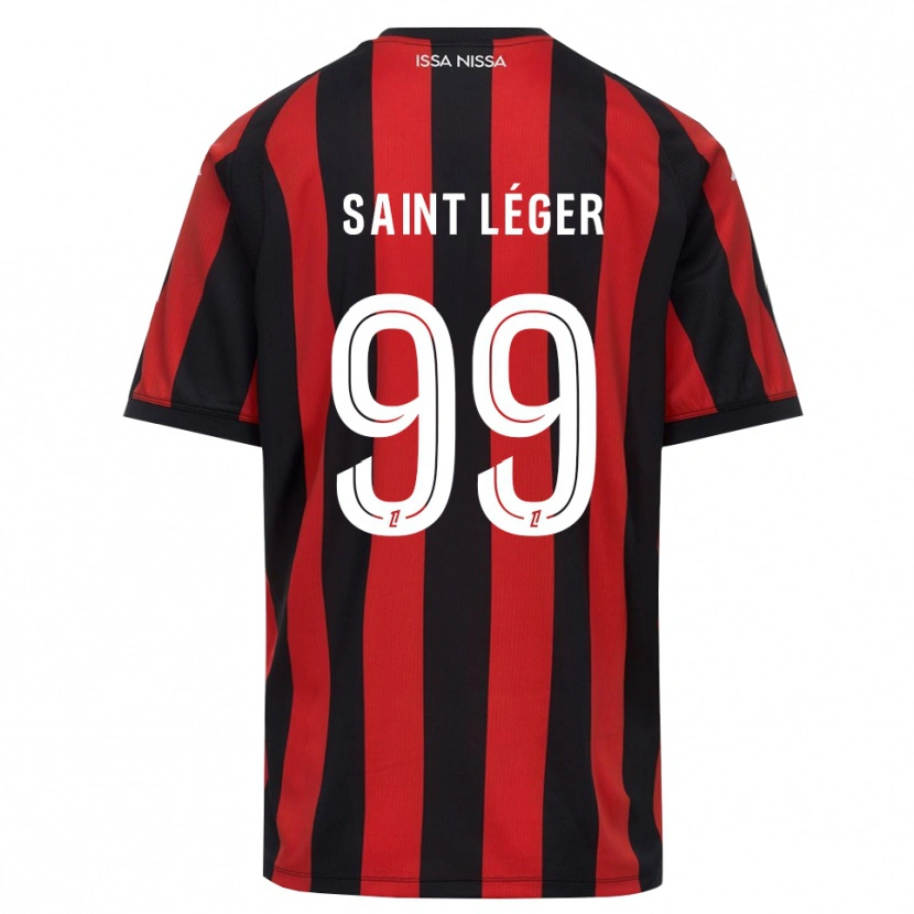 Danxen Män Maureen Saint Léger #99 Röd Svart Vit Hemmatröja Matchtröjor 2026/27 Tröjor T-Tröja