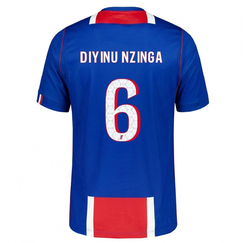 Danxen Män Vainqueur Nzinga #6 Röd Vit Blå Hemmatröja Matchtröjor 2026/27 Tröjor T-Tröja