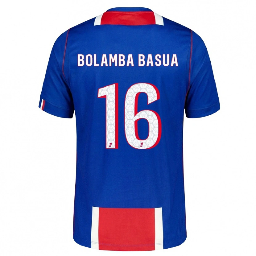 Danxen Män Kévin Bolamba Basua #16 Röd Vit Blå Hemmatröja Matchtröjor 2026/27 Tröjor T-Tröja