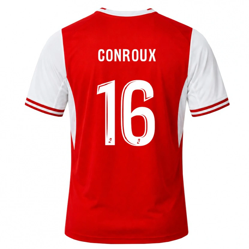 Danxen Män Antonin Conroux #16 Röd Vit Hemmatröja Matchtröjor 2026/27 Tröjor T-Tröja
