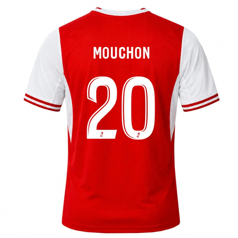 Danxen Män Noemie Mouchon #20 Röd Vit Hemmatröja Matchtröjor 2026/27 Tröjor T-Tröja
