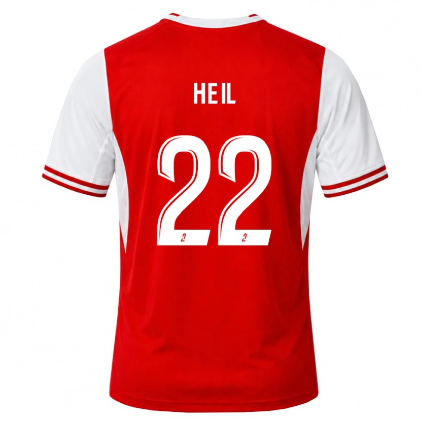 Danxen Män Manon Heil #22 Röd Vit Hemmatröja Matchtröjor 2026/27 Tröjor T-Tröja