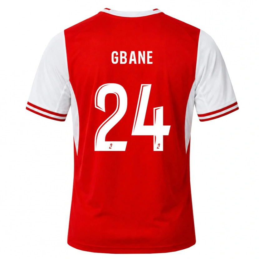 Danxen Män Mory Gbane #24 Röd Vit Hemmatröja Matchtröjor 2026/27 Tröjor T-Tröja