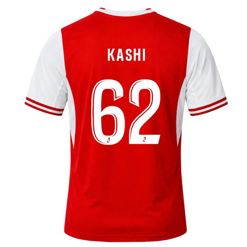 Danxen Män Amine Kashi #62 Röd Vit Hemmatröja Matchtröjor 2026/27 Tröjor T-Tröja