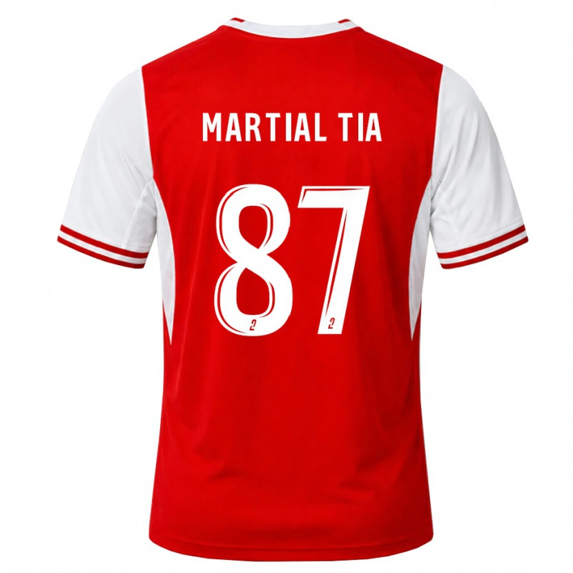 Danxen Män Martial Tia #87 Röd Vit Hemmatröja Matchtröjor 2026/27 Tröjor T-Tröja