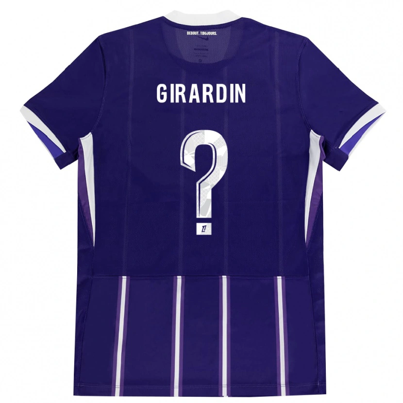 Danxen Män Elijah Girardin #0 Lila Vit Hemmatröja Matchtröjor 2026/27 Tröjor T-Tröja