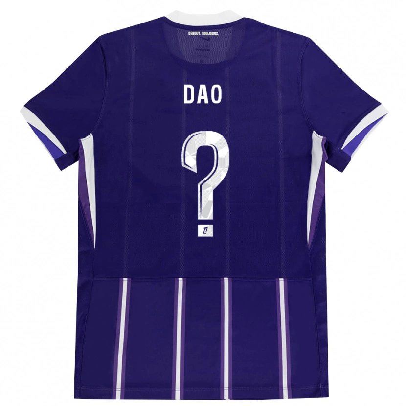 Danxen Män Elyess Dao #0 Lila Vit Hemmatröja Matchtröjor 2026/27 Tröjor T-Tröja