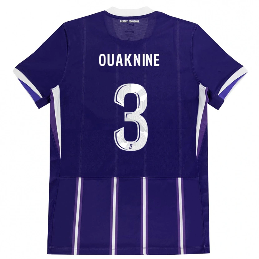 Danxen Män Jules Ouaknine #3 Lila Vit Hemmatröja Matchtröjor 2026/27 Tröjor T-Tröja
