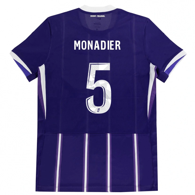 Danxen Män Pauline Monadier #5 Lila Vit Hemmatröja Matchtröjor 2026/27 Tröjor T-Tröja