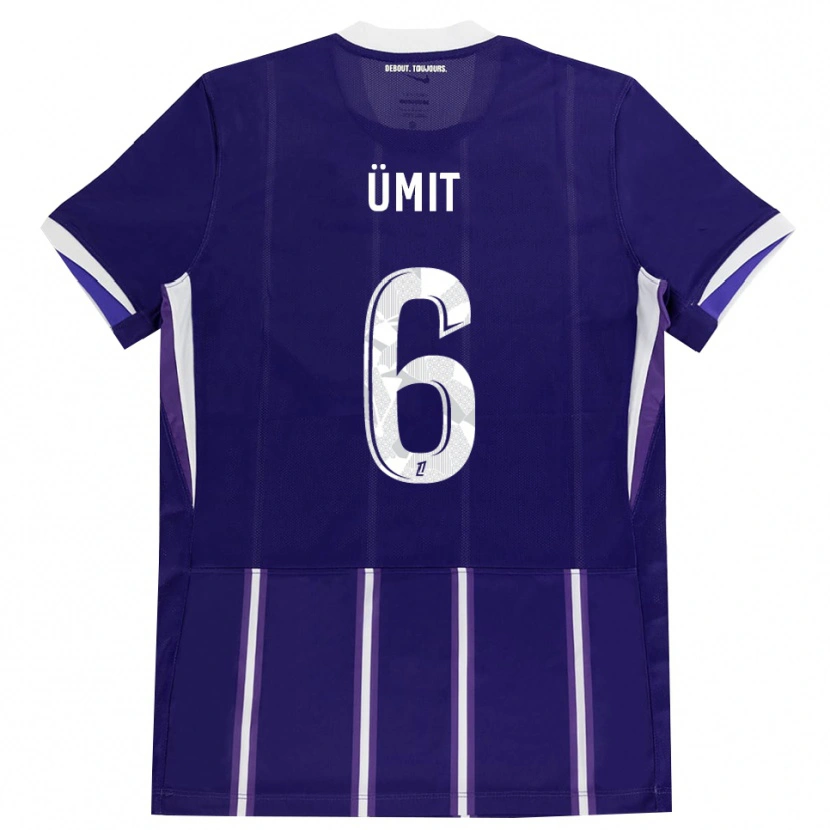 Danxen Män Ümit Akdağ #6 Lila Vit Hemmatröja Matchtröjor 2026/27 Tröjor T-Tröja