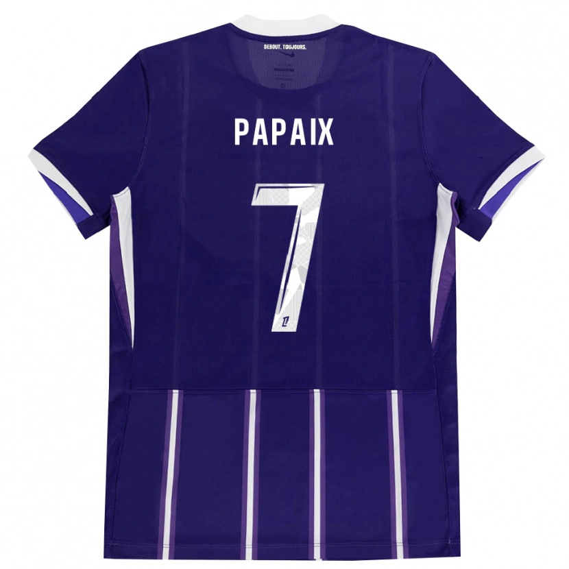 Danxen Män Marie Papaix #7 Lila Vit Hemmatröja Matchtröjor 2026/27 Tröjor T-Tröja