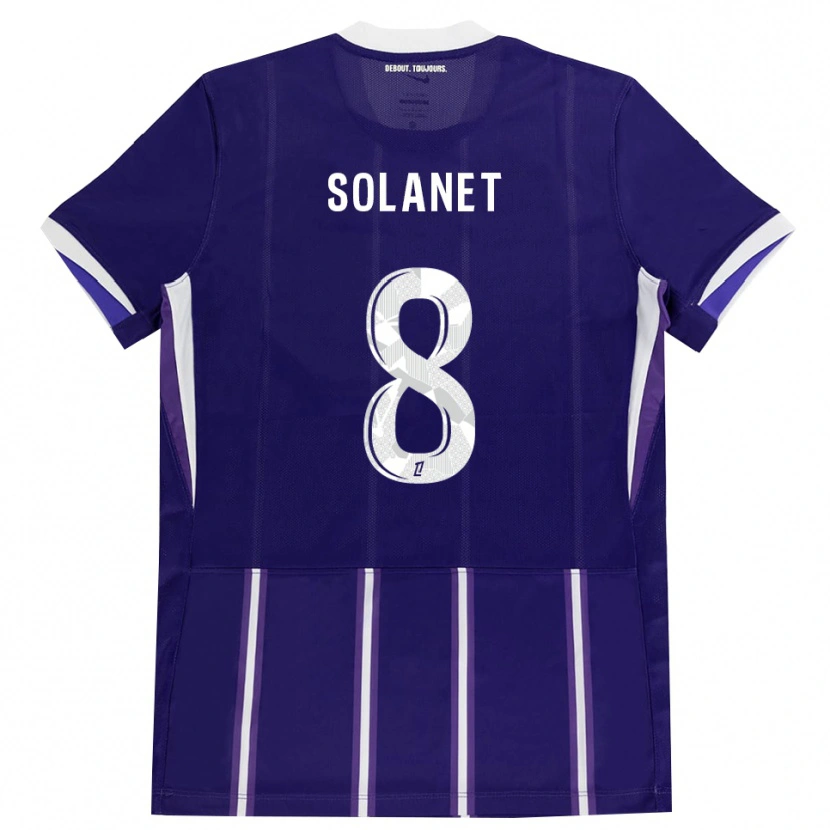 Danxen Män Tatiana Solanet #8 Lila Vit Hemmatröja Matchtröjor 2026/27 Tröjor T-Tröja
