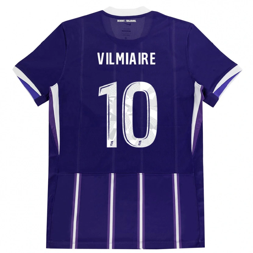 Danxen Män Kelly Vilmiaire #10 Lila Vit Hemmatröja Matchtröjor 2026/27 Tröjor T-Tröja