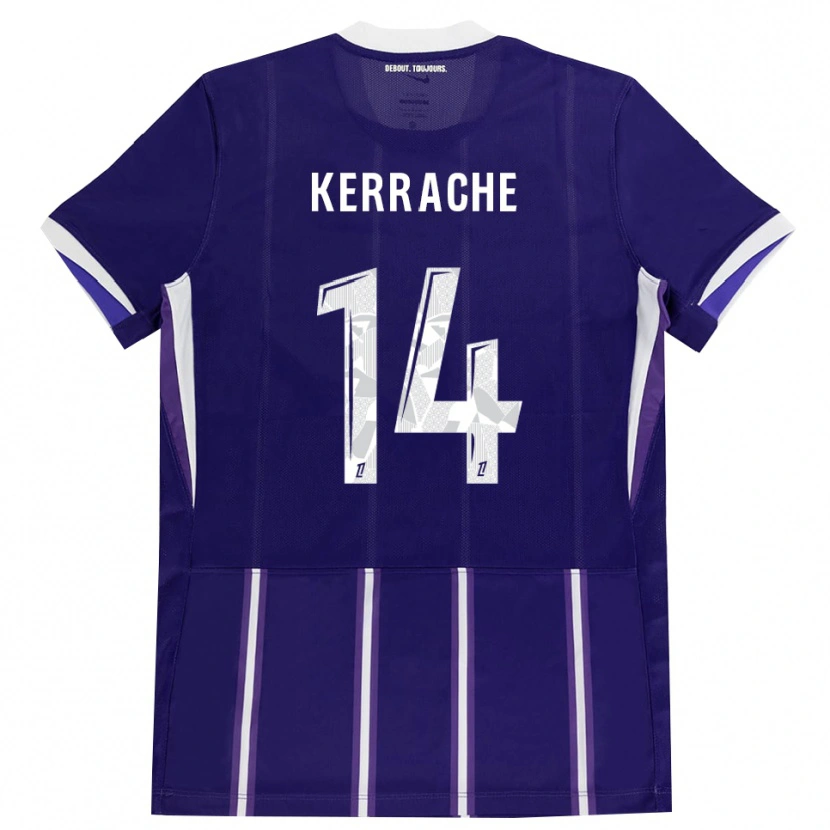 Danxen Män Marina Kerrache #14 Lila Vit Hemmatröja Matchtröjor 2026/27 Tröjor T-Tröja