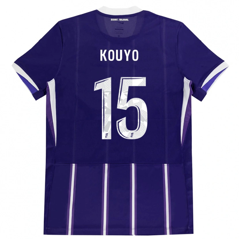 Danxen Män Dan Kouyo #15 Lila Vit Hemmatröja Matchtröjor 2026/27 Tröjor T-Tröja