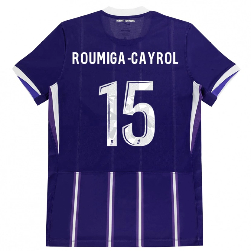 Danxen Män Sonia Roumiga-Cayrol #15 Lila Vit Hemmatröja Matchtröjor 2026/27 Tröjor T-Tröja