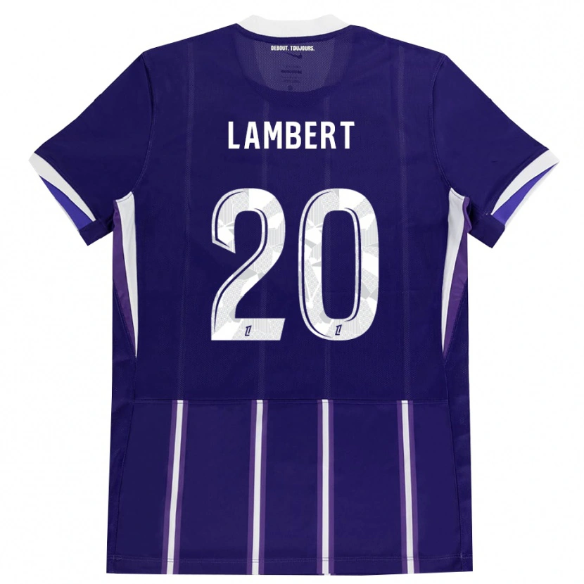 Danxen Män Sarah Lambert #20 Lila Vit Hemmatröja Matchtröjor 2026/27 Tröjor T-Tröja