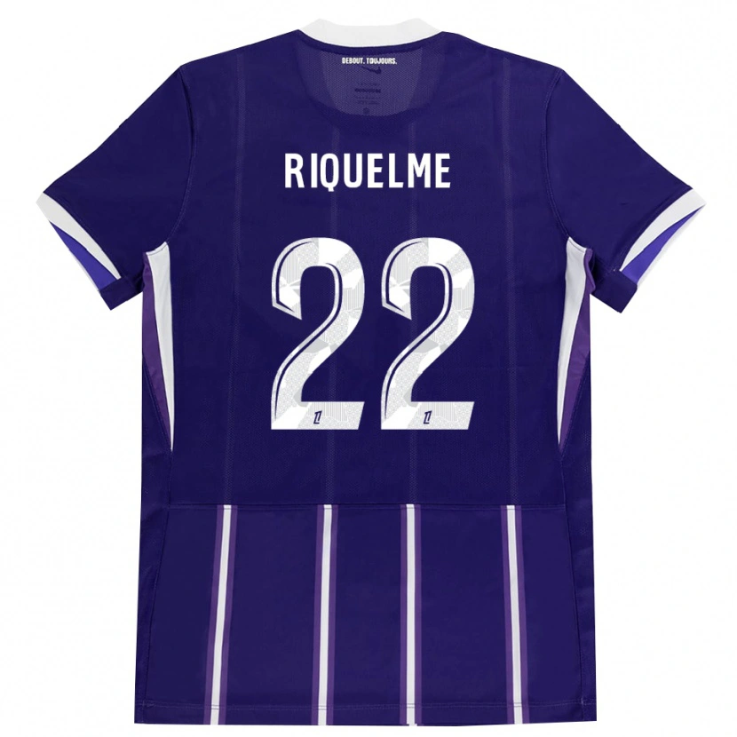 Danxen Män Laura Riquelme #22 Lila Vit Hemmatröja Matchtröjor 2026/27 Tröjor T-Tröja