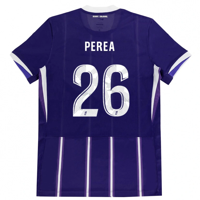Danxen Män Marine Perea #26 Lila Vit Hemmatröja Matchtröjor 2026/27 Tröjor T-Tröja