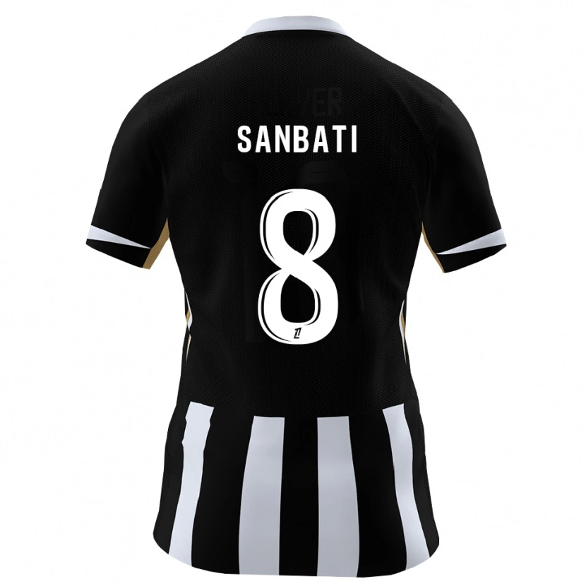 Danxen Män Salim Sanbati #8 Svart Blå Hemmatröja Matchtröjor 2026/27 Tröjor T-Tröja