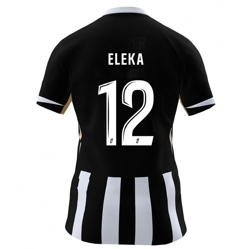 Danxen Män Nathan Eleka #12 Svart Blå Hemmatröja Matchtröjor 2026/27 Tröjor T-Tröja
