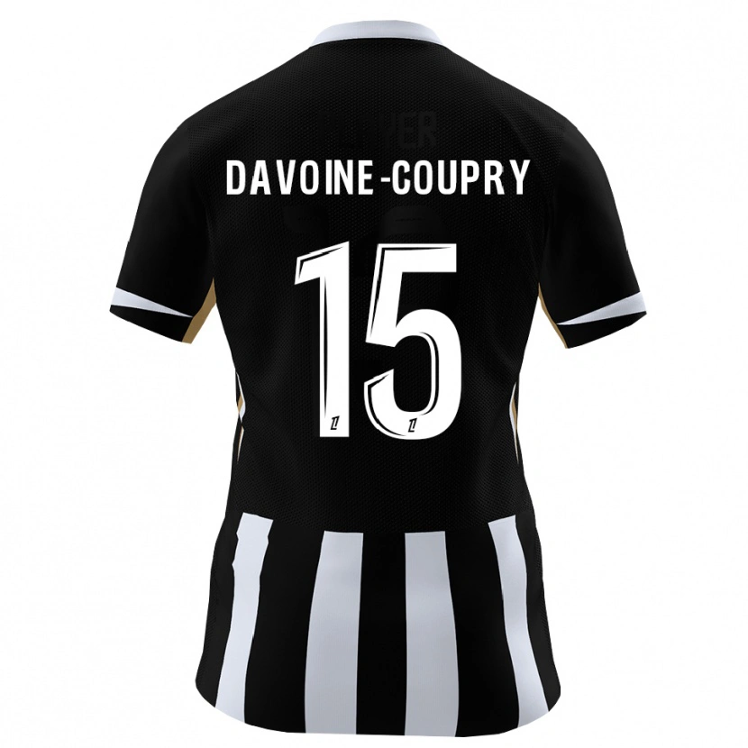 Danxen Män Eliot Davoine-Coupry #15 Svart Blå Hemmatröja Matchtröjor 2026/27 Tröjor T-Tröja