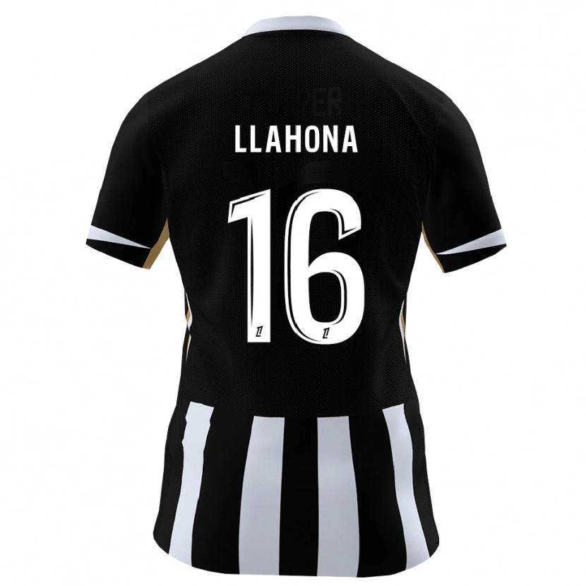 Danxen Män Yann Llahona #16 Svart Blå Hemmatröja Matchtröjor 2026/27 Tröjor T-Tröja