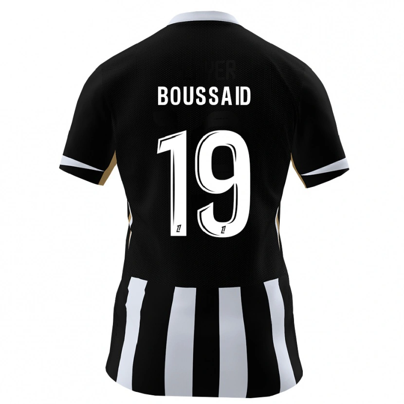 Danxen Män Willsem Boussaid #19 Svart Blå Hemmatröja Matchtröjor 2026/27 Tröjor T-Tröja
