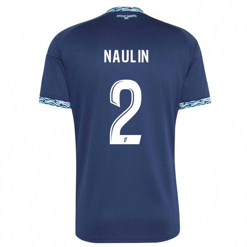 Danxen Män Ethan Naulin #2 Stålblå Vit Hemmatröja Matchtröjor 2026/27 Tröjor T-Tröja