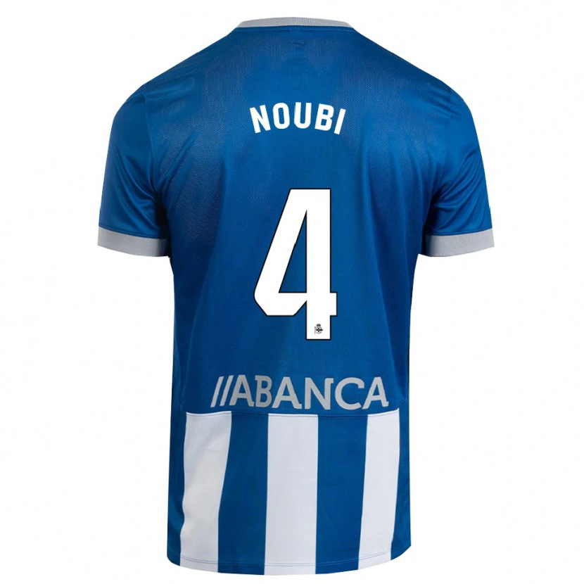 Danxen Män Lucas Noubi #4 Blå Grå Vit Hemmatröja Matchtröjor 2026/27 Tröjor T-Tröja