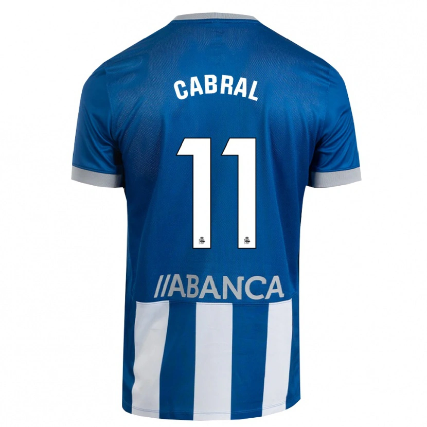 Danxen Män Millene Cabral #11 Blå Grå Vit Hemmatröja Matchtröjor 2026/27 Tröjor T-Tröja