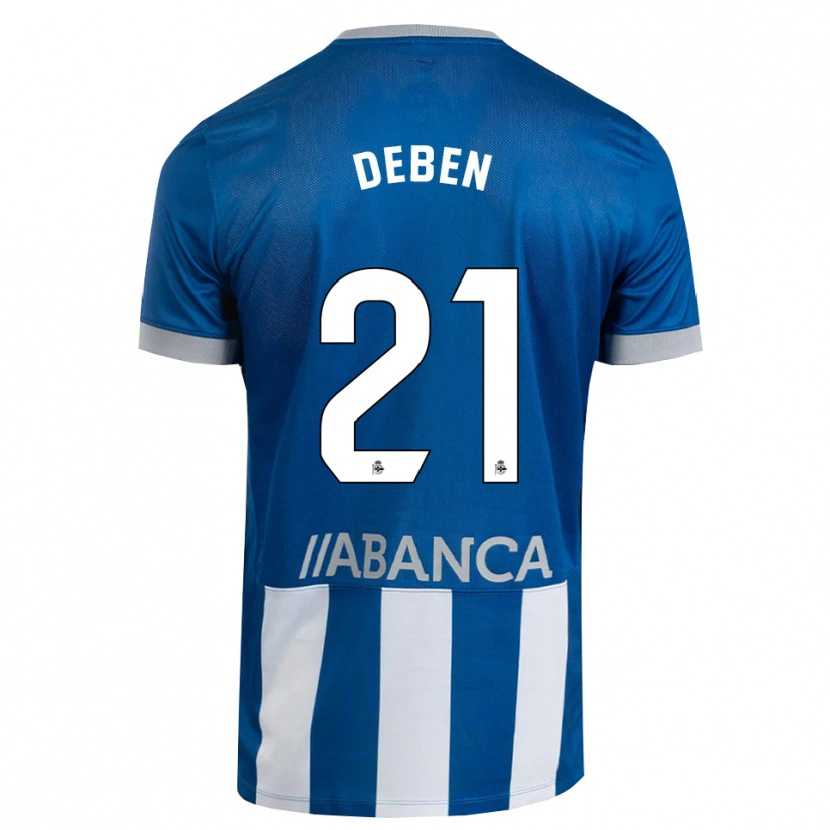 Danxen Män Sara Debén #21 Blå Grå Vit Hemmatröja Matchtröjor 2026/27 Tröjor T-Tröja