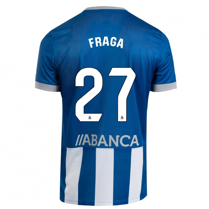 Danxen Män Álvaro Fraga #27 Blå Grå Vit Hemmatröja Matchtröjor 2026/27 Tröjor T-Tröja