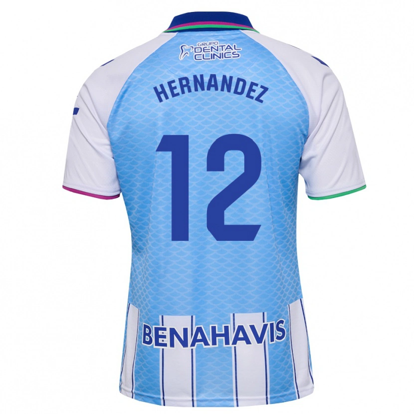 Danxen Män Juanma Hernandez #12 Djup Himmelsblå Vit Hemmatröja Matchtröjor 2026/27 Tröjor T-Tröja