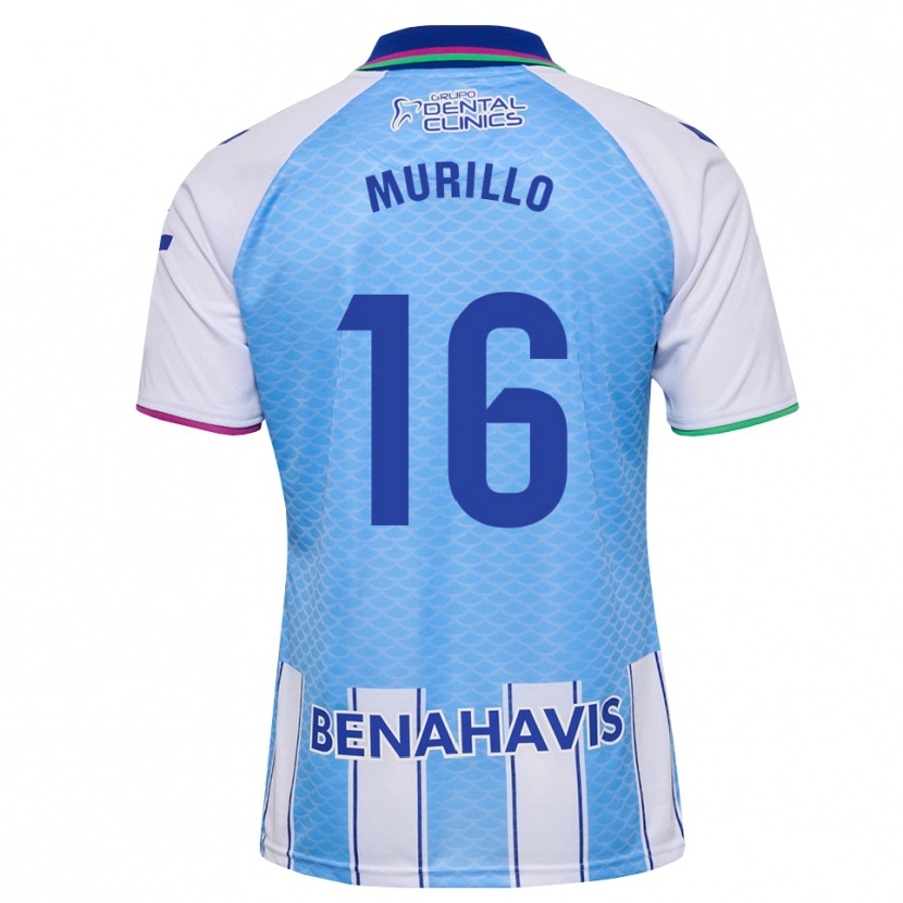 Danxen Män Diego Murillo #16 Djup Himmelsblå Vit Hemmatröja Matchtröjor 2026/27 Tröjor T-Tröja