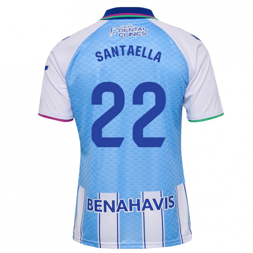 Danxen Män Miguel Santaella #22 Djup Himmelsblå Vit Hemmatröja Matchtröjor 2026/27 Tröjor T-Tröja