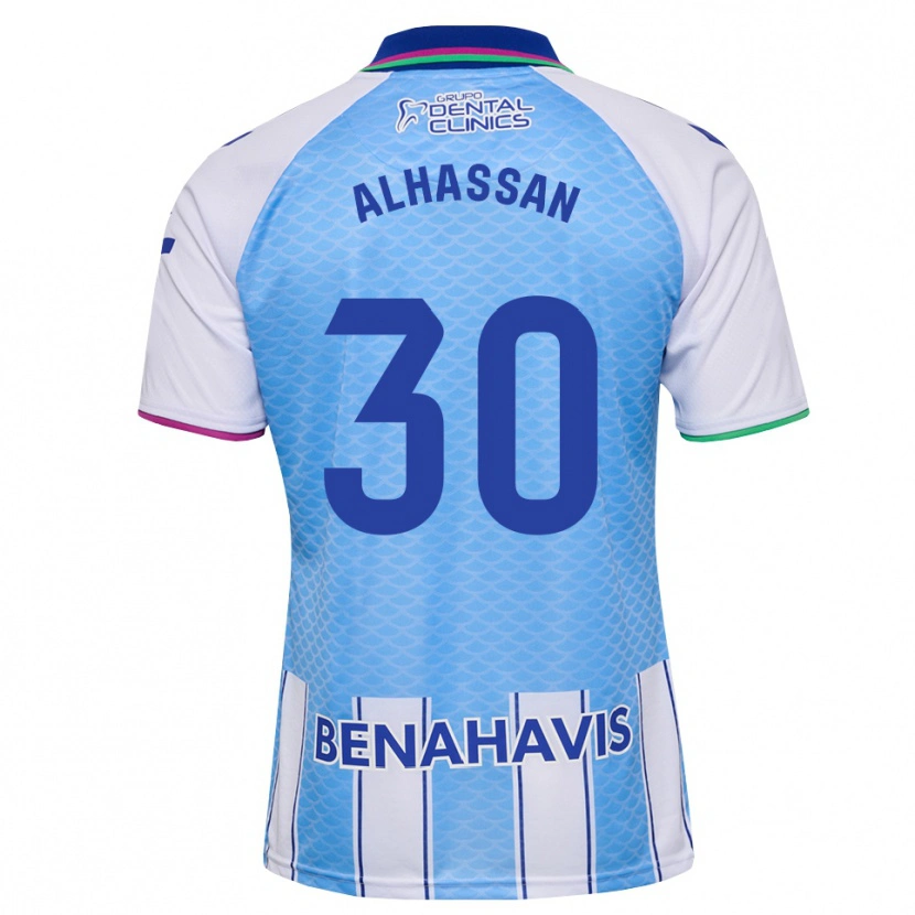 Danxen Män Mubarak Alhassan #30 Djup Himmelsblå Vit Hemmatröja Matchtröjor 2026/27 Tröjor T-Tröja