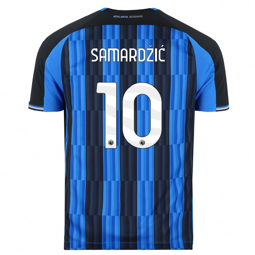 Danxen Män Lazar Samardžić #10 Blå Svart Röd Hemmatröja Matchtröjor 2026/27 Tröjor T-Tröja