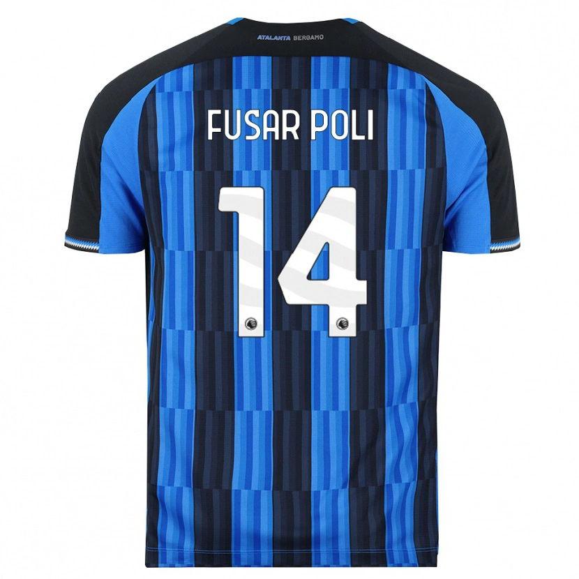 Danxen Män Giulia Fusar Poli #14 Blå Svart Röd Hemmatröja Matchtröjor 2026/27 Tröjor T-Tröja